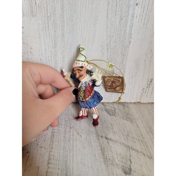 Demdaco Drolleries Luigi Cookie Decorator ornament xmas 2002 - Picture 2 of 5